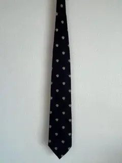 GIANNI VERSACE ネクタイ ネイビー メデューサ柄