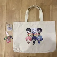 カラフルピーチ　トートバッグ