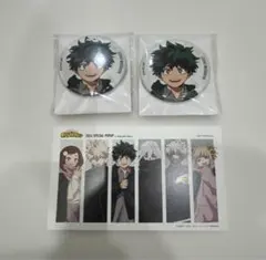 僕のヒーローアカデミア ベースヤードトーキョー 緑谷出久 缶バッジ 0