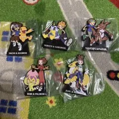 新品》　一番くじ　デジモン　G賞　ラバースタンド　5種