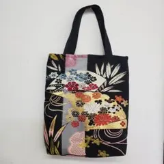 美品】AYANOKOJI がま口 トートバッグ 軽量 花柄 ナイロン - メルカリ