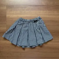 プティマイン✳︎ギンガムチェック キュロットスカート 120 petit main