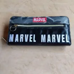 MARVEL ラウンドファスナー長財布 ブラックのサムネイル
