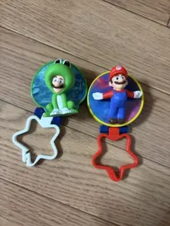マック　ハッピーセット　スーパーマリオ ルイージ フィギュア 2体セット