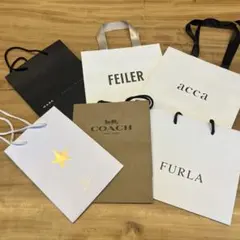 ショップ袋　ショッパー　6点セット