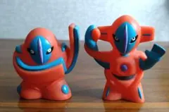 ポケモン　指人形　幻　フィギュア　デオキシス　2体セット　ポケットモンスター
