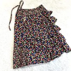 コムデギャルソン XS ドット柄フレアスカート コムデギャルソン XS ドット柄フレアスカート