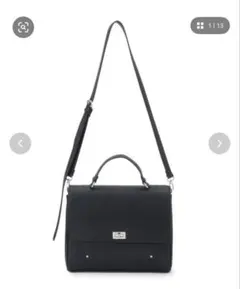 値下げ受付します‼️JUNRED合皮 ハンドルショルダーバック