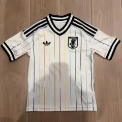 adidas サッカー日本代表 ユニフォーム アウェイ 3点セット【120cm