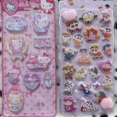 ウォーターシール ぷくぷくシール 立体 ぷっくり 新品　水入り