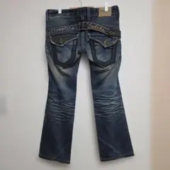 LOLITA JEANS　デニム　27　ユーズド加工　ダメージ　00s y2kのサムネイル