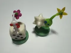チョコエッグ　白ピクミンと光ピクミン