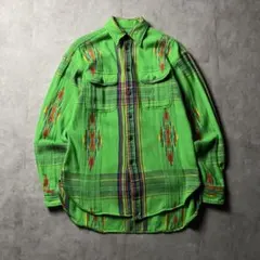 ネイティブ柄 シャツ