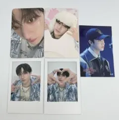 スキズ 5'CLOCK stray kids バンチャン ポラロイド 特典トレカ