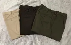 UNIQLO タックワイドパンツ3点セット販売限定‼️