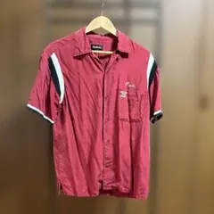 藤井風 ヘンレコ ボーリング シャツ Mサイズ 赤 - メルカリ