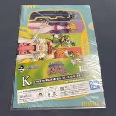 ワンピース　1番くじ　K賞クリアファイル&ステッカーセット【ベガパンク】