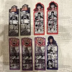 ワンピース ONEPIECE ブックマークコレクション ルフィ　ロビン8枚セット