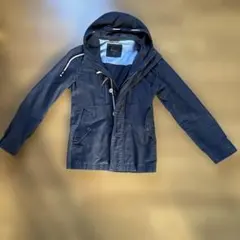 MALE & Co. タカキュー デニム調 フード付　ジャケット （パーカー）M