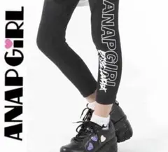 ANAP GIRL アナップ　ブラック スパッツ レギンス　Mサイズ