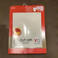 GUNZE カットオフ　Vネック5分袖シャツ　L オフホワイト