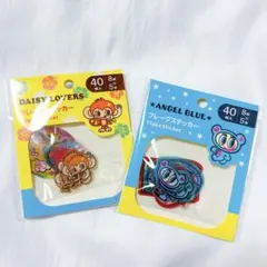 フレークステッカーセット エンジェルブルー デイジーラバーズ シール
