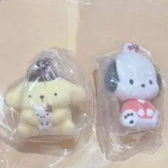 ポムポムプリン&ポチャッコ　ふわわフロッキーマスコット