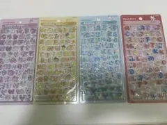 【正規品】ボンボンドロップシール 文字 サンリオ 4つセット