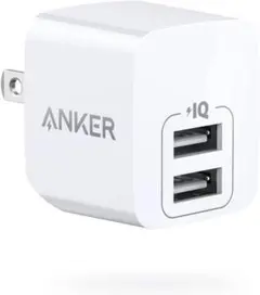 Anker PowerPort mini 12W 2ポート USBスピード充電器