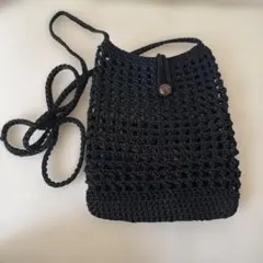 かぎ編みショルダーバッグ