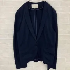 지유구 노컬러 재킷 페프람 네이비 사이즈 40 L