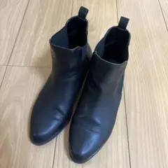 レプシム ブラック サイドゴアブーツ