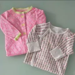 ロンパース 2枚 カーターズ 赤ちゃん本舗 6m 70㌢ カバーオール 女の子