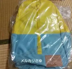 ふなっしー Big Zipper リュック イエロー ブルー