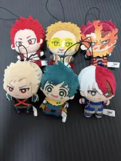 僕のヒーローアカデミアちみっともぬいナムコ限定6点