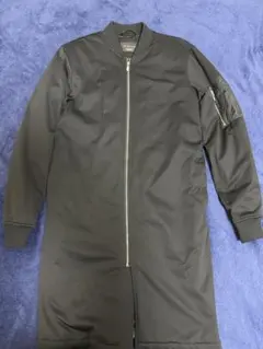 ZARA MAN ブラックロングコート EUR S