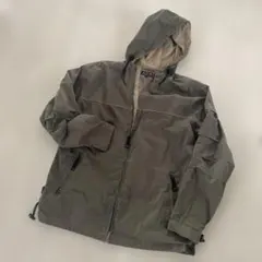 古着 S.P.M パーカージャンパー ブルゾン M カーキ アウトドア