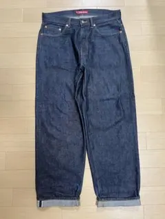 supreme rigid baggy selvedge jean 30inchのサムネイル