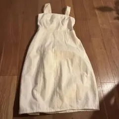 COS キャミワンピース ホワイト EUR38