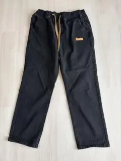 ブラックエラスティックウエストパンツ Lサイズ