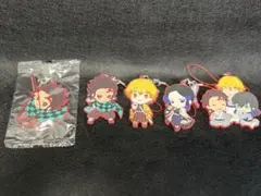 鬼滅の刃　ラバーストラップ　5点セット