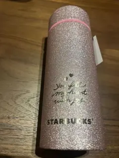 STARBUCKS スターバックス グリッター ピンク タンブラー