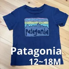 Patagonia 12~18MパタゴニアTシャツ ネイビーのサムネイル