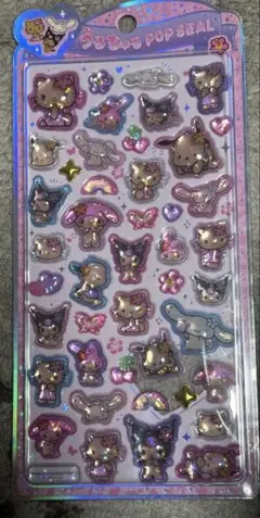 【正規品】 うるちゅるポップシール サンリオ 日焼け キティ マイメロディ