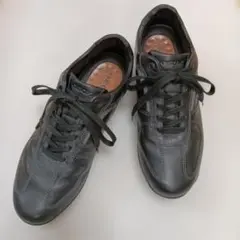 【美品】GEOX RESPIRA メンズ スニーカー ブラックのサムネイル