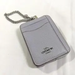 コーチ COACH カードケース コインケース パープル フラグメント