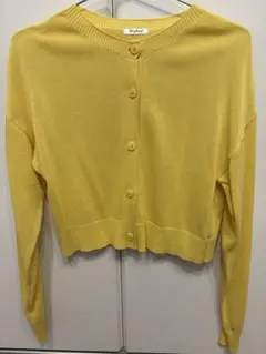 Rafraf イエロー カーディガン