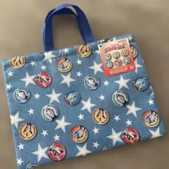 タグ付き　ウルトラマン　レッスンバッグ　ウルトラヒーローズ　手提げ袋