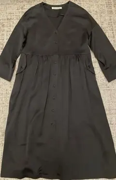 新品タグ付き☆ポルテデブトン　ワンピース　ブラック　フリーサイズ 2025年最新】Porter des boutons ワンピースの人気アイテム