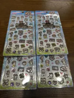 【正規品】ジュエルプチドロップシール 明日もずっとラブ友　4枚セット